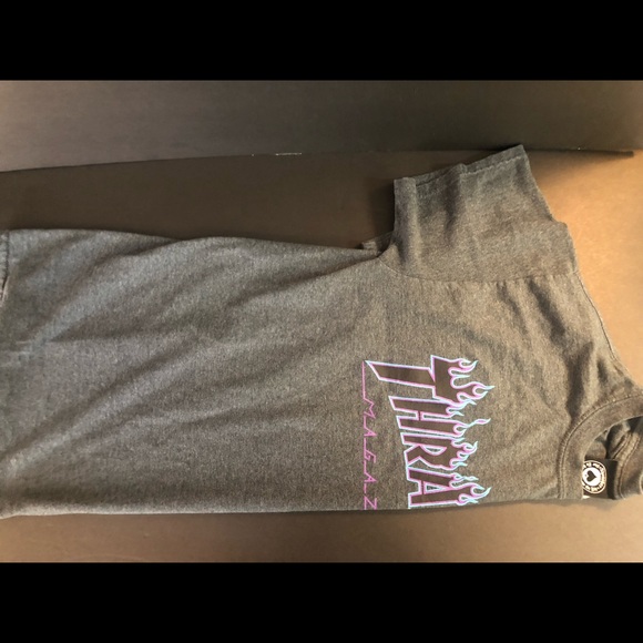 THRASHER Magazine size M gray tee San Francisco - Picture 2 of 5